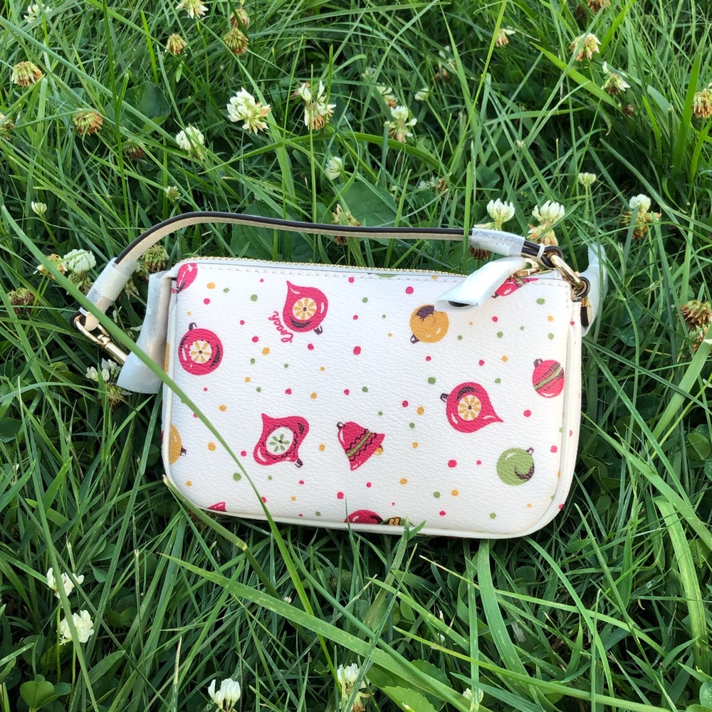 NWT coach Nolita 15 With Ornament Print